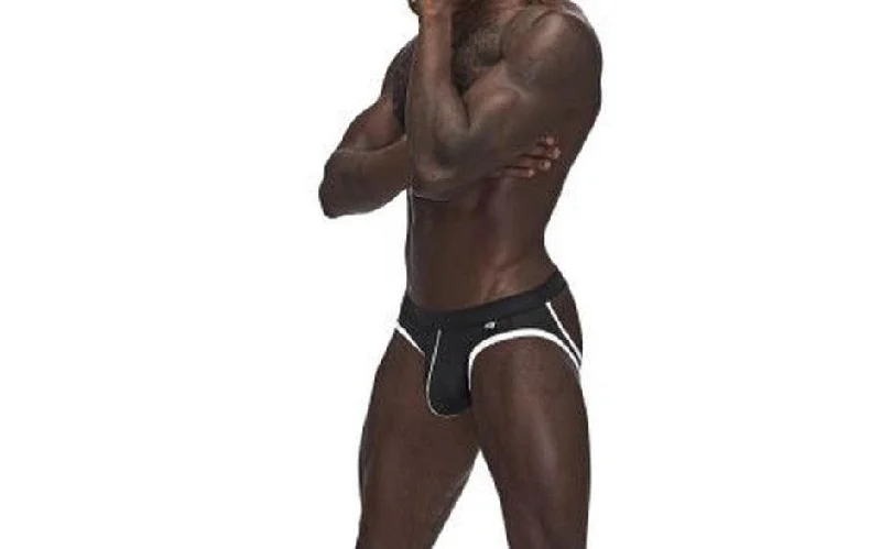 Women's Thermal Lingerie for Cold WeatherMale Power Sport Mesh Jock Black