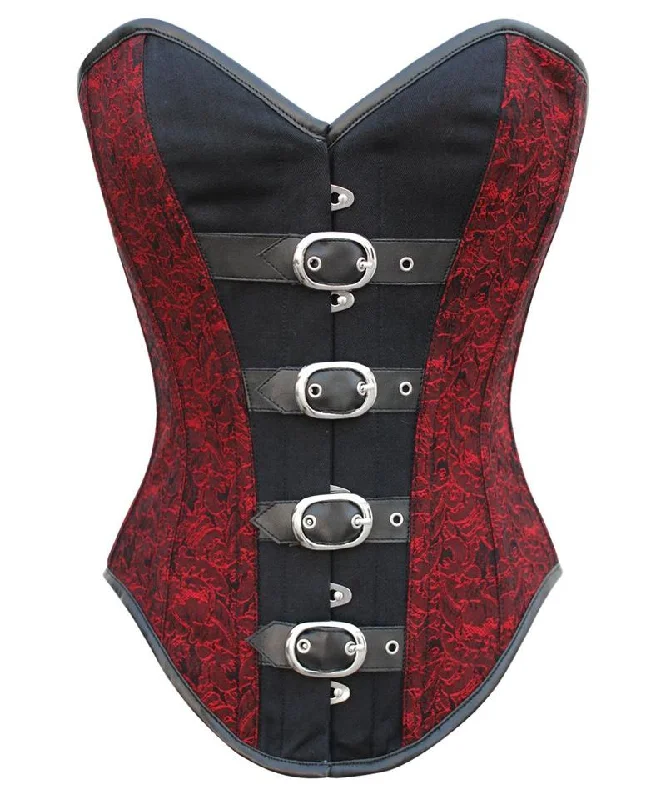 Retro - 1950s corsets with a cinched waistPark Instant Shape Gothic Buckle Up Overbust Corset Retro - 1950s corsets with a cinched waistPark Instant Shape Gothic Buckle Up Overbust Corset