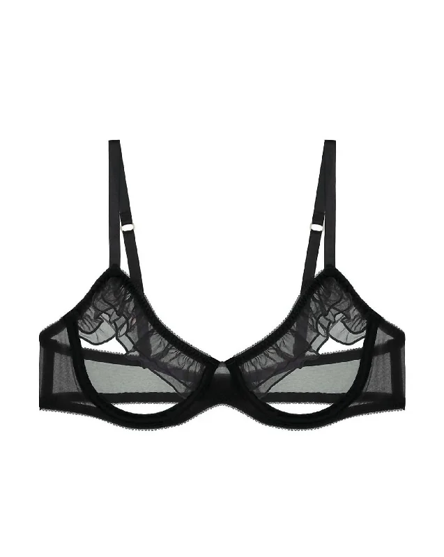 Women's Maternity LingerieWomen's Maternity LingerieOdette Open Cup Bra In Black