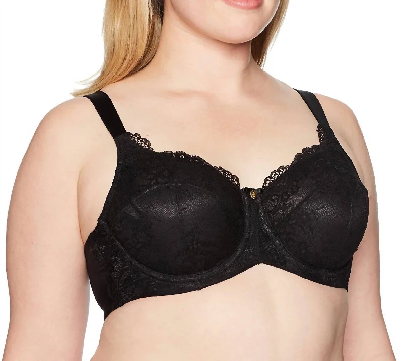 Women's Lingerie for Post-SurgeryWomen's Lingerie for Post-SurgeryEveryday Glamour Unlined Bra In Black