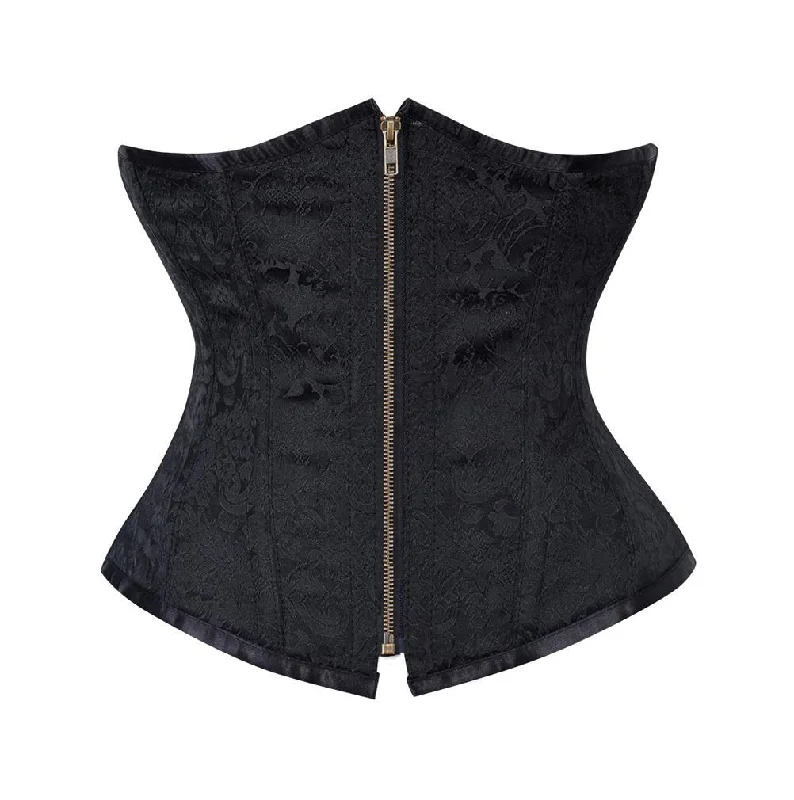 Compression bustiers for a slimming effectMarjorie Brocade Underbust Corset
