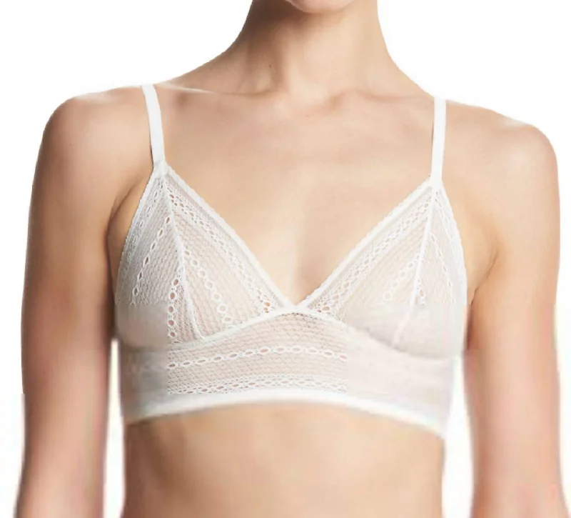 Women's Lingerie with Bow DetailsWomen's Lingerie with Bow DetailsWomen's Panache bras for larger bustsStandard Ombre Triangle Bra In Ivory