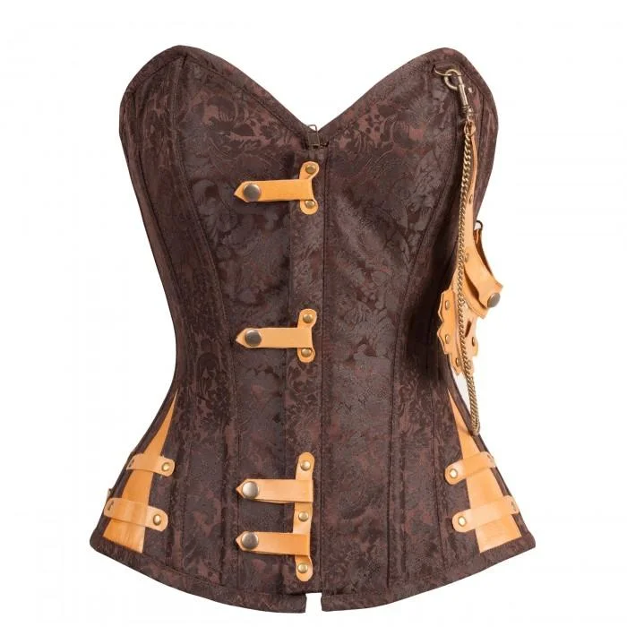 Compression bustiers for a slimming effectBev Brown Steampunk Corset