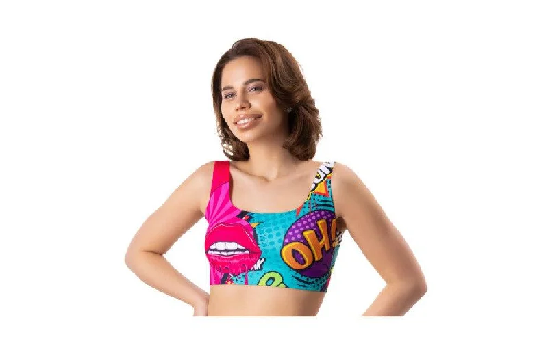Minimalist Lingerie Styles for WomenComics Oh Crop Top
