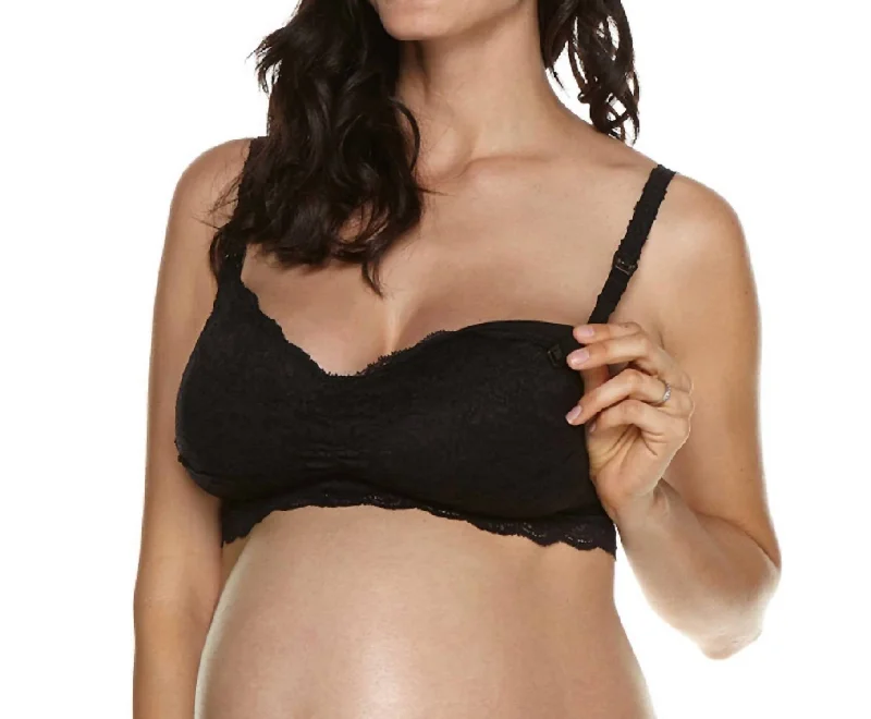 Women's Corset Style LingerieWomen's Corset Style LingerieNever Say Never Mommie Nursing Bra In Black