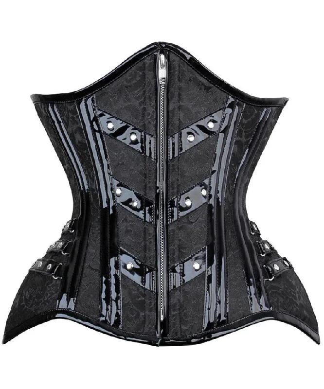 Neoprene corsets for a stretchy and form - fitting styleCareess New Curvy Brocade Waist Trainer with Front Zipper Neoprene corsets for a stretchy and form - fitting styleCareess New Curvy Brocade Waist Trainer with Front Zipper