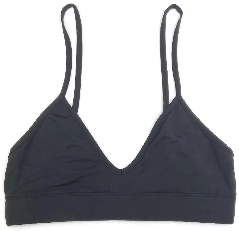 Designer Lingerie Sets for WomenDesigner Lingerie Sets for WomenSleep Bra In Black