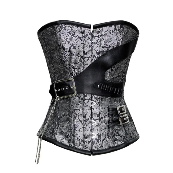 Burlesque - inspired bustiers for a performance lookPenny Brocade Overbust Corset