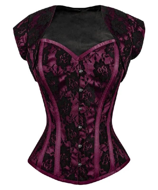 Moisture - wicking corsets for active lifestylesYanina Overbust Corset with Bolero Jacket Moisture - wicking corsets for active lifestylesYanina Overbust Corset with Bolero Jacket