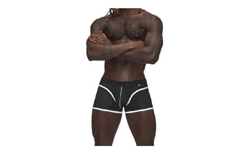 Women's Valentine's Day LingerieMale Power Sport Mesh Mini Short Black