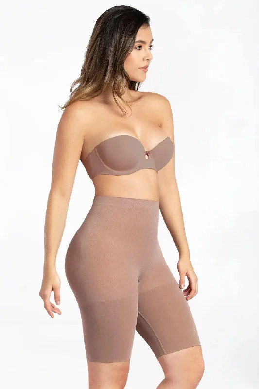 Women's Denim Look TightsThigh Shaper Second Skin