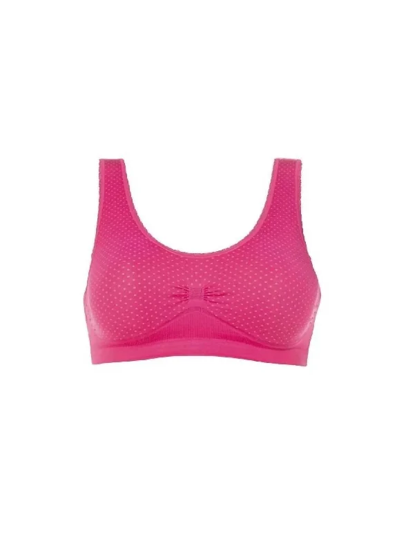 Eco-Friendly Organic Lingerie for WomenWomen's Seamless Maternity Bustier In Lollipop