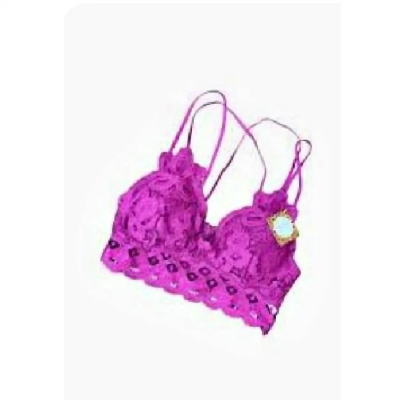 Elegant French Lace Lingerie for WomenElegant French Lace Lingerie for WomenWomen's maternity bras with adjustable strapsWomen's Lace Bralette In Violet