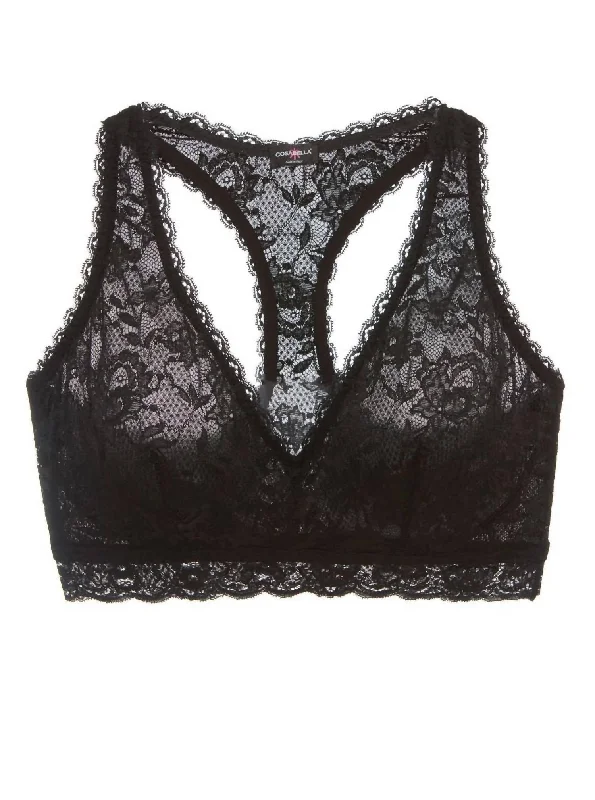 Women's Thermal Lingerie for Cold WeatherWomen's Thermal Lingerie for Cold WeatherWomen's Never Say Never Curvy Racerback Bralette In Black