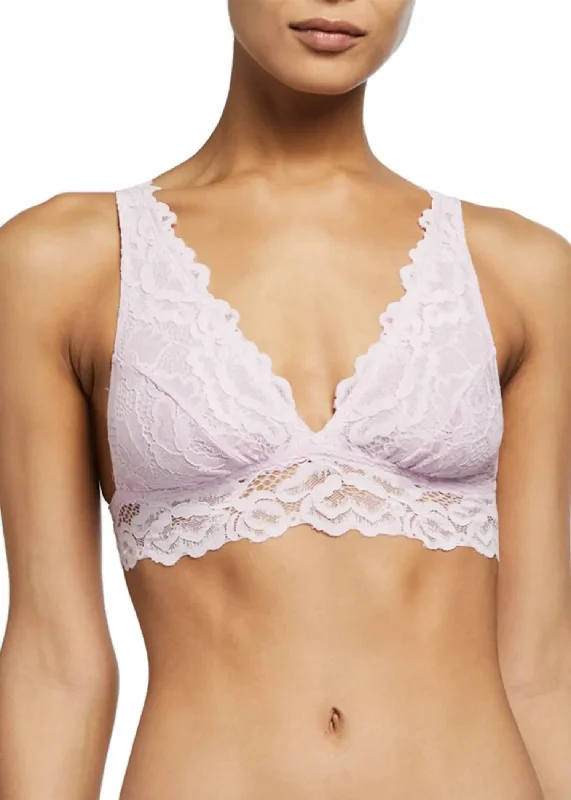 Women's Valentine's Day LingerieWomen's Valentine's Day LingerieLace Triangle Bra In Pink