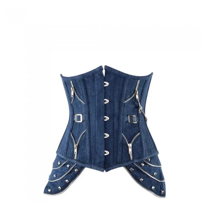 Sports - influenced bustiers with mesh panelsBaldwin Custom Made Corset