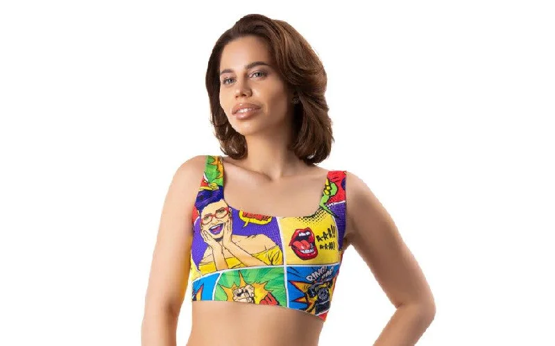 Full Coverage Lingerie for WomenComics Insta Crop Top