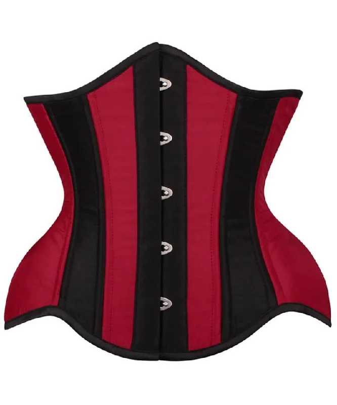 Gothic - inspired bustiers featuring dark colors and studsElvi Taffeta Curvy Waist Trainer Corset Gothic - inspired bustiers featuring dark colors and studsElvi Taffeta Curvy Waist Trainer Corset