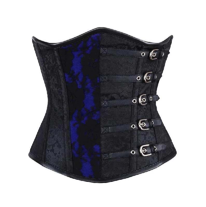 Posture - correcting bustiers for better spinal alignmentJewell Black Gothic Underbust Corset Posture - correcting bustiers for better spinal alignmentJewell Black Gothic Underbust Corset