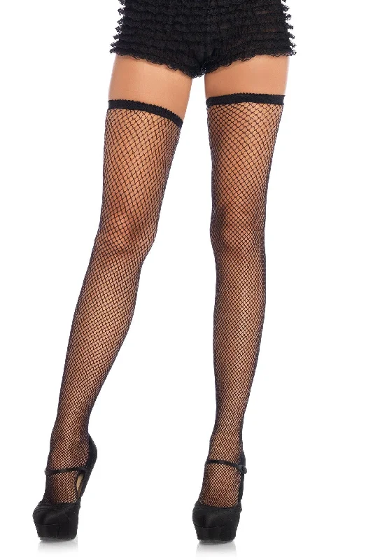 Tights with Suspender BeltsFishnet Thigh Highs W/Elastic Top