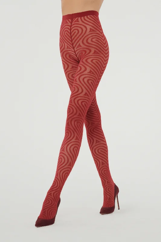 Women's Thermal TightsHeart Tights, Size XS