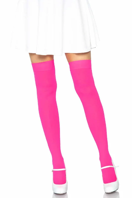 Women's Glitter TightsOver The Knee Nylon Thigh High Stockings