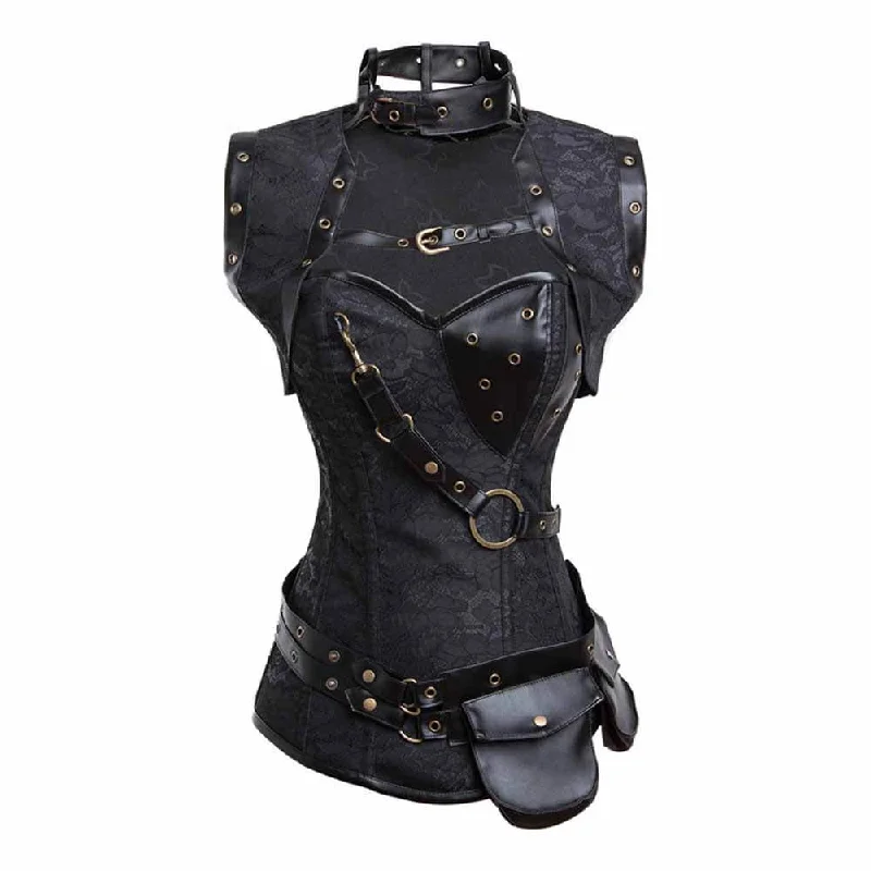 Brocade bustiers with a rich and textured appearanceVintage Shawl Vest Rivet Palace Style Corset Brocade bustiers with a rich and textured appearanceVintage Shawl Vest Rivet Palace Style Corset