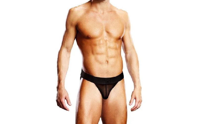 Nude Color Lingerie for WomenProwler Mesh Jock Black