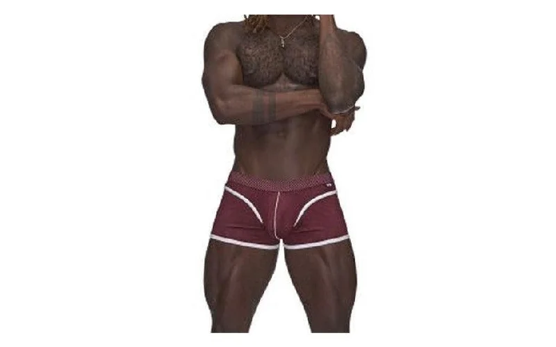 Women's Lingerie for AnniversariesMale Power Sport Mesh Mini Short Burgundy