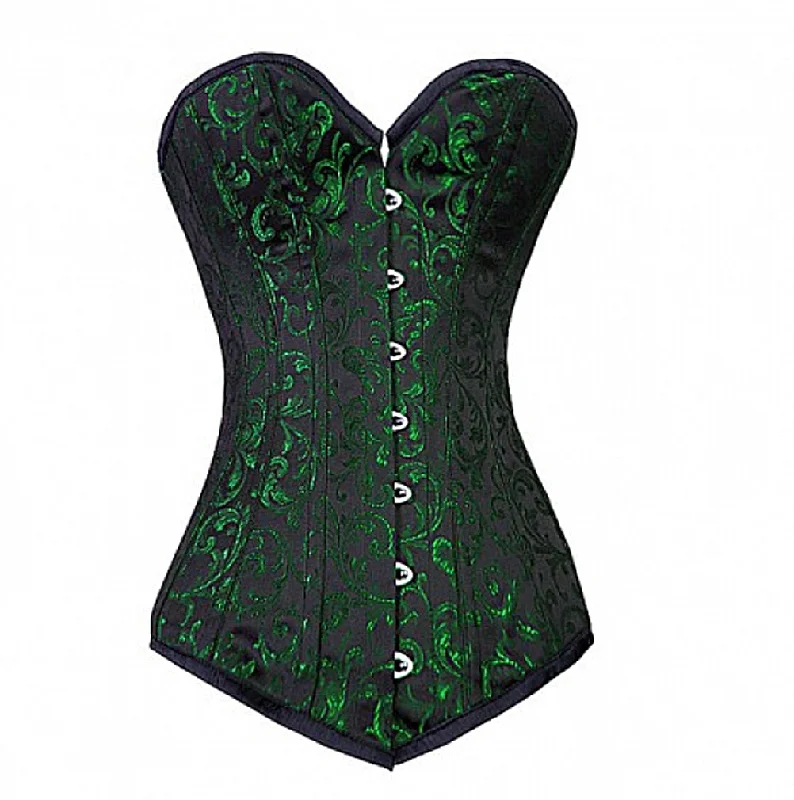 Velvet bustiers for a soft and plush feelLennie Longline Overbust Corset