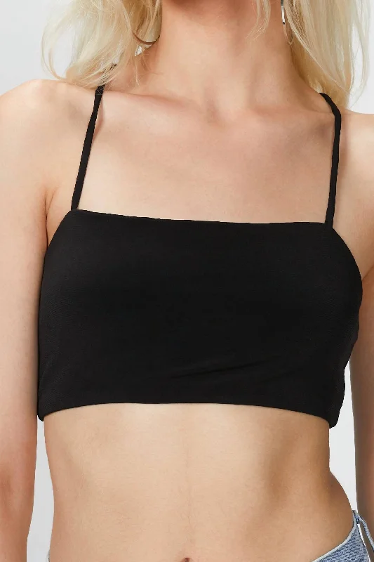 Designer Lingerie Sets for WomenDesigner Lingerie Sets for WomenPhilosophy X Back Crop Bralette In Black