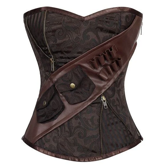 Modern - design corsets with a minimalist aestheticHaynes Steampunk Overbust Corset Modern - design corsets with a minimalist aestheticHaynes Steampunk Overbust Corset