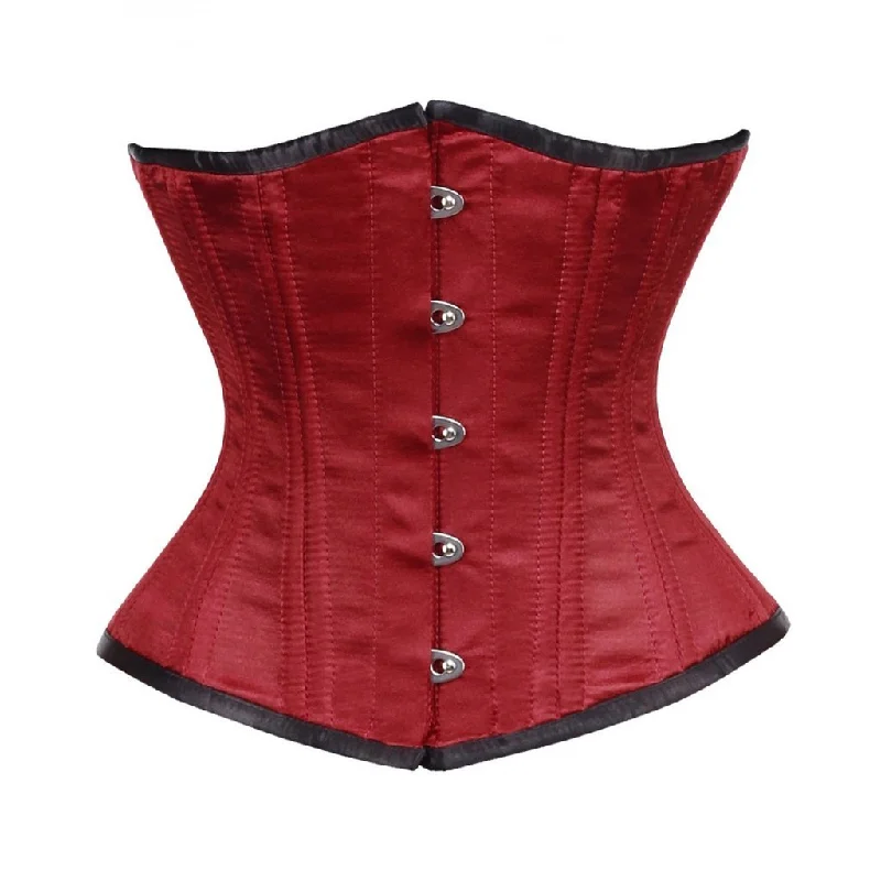 Steampunk - themed bustiers with brass accentsIlaria Waist Training Corset