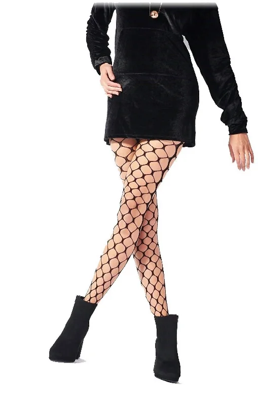 Women's Lingerie with Convertible StrapsVery Large Net Tight In Black