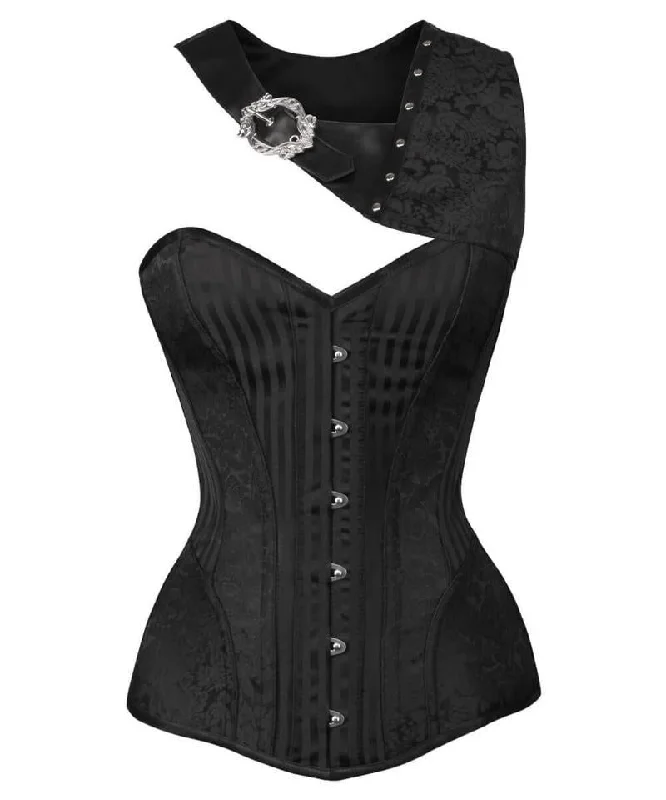 Neoprene corsets for a stretchy and form - fitting styleOxana Gothic Black Brocade Corset with Bolero Neoprene corsets for a stretchy and form - fitting styleOxana Gothic Black Brocade Corset with Bolero