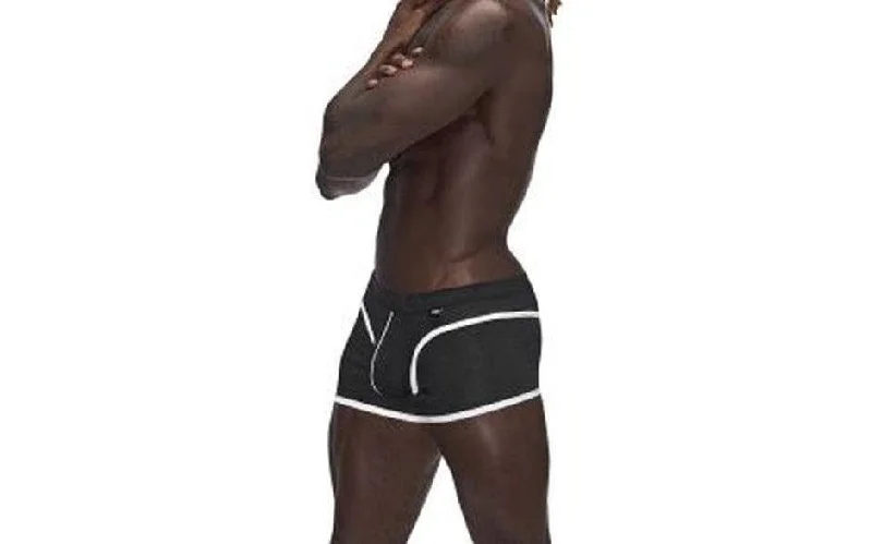 Lingerie for Women Over 50Male Power Sport Mesh Mini Short Black