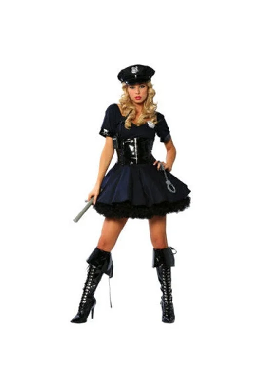 Modern - design corsets with a minimalist aestheticCorseted Female Cop