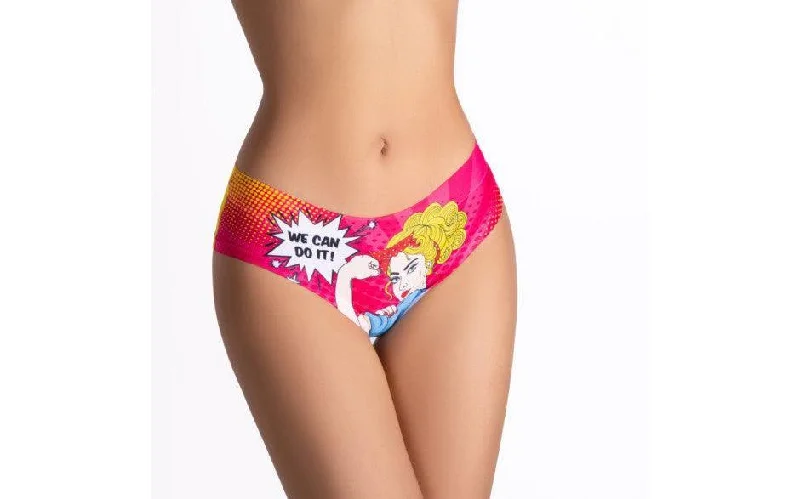 Women's Satin Sleepwear LingerieComics Strong Girl Slip