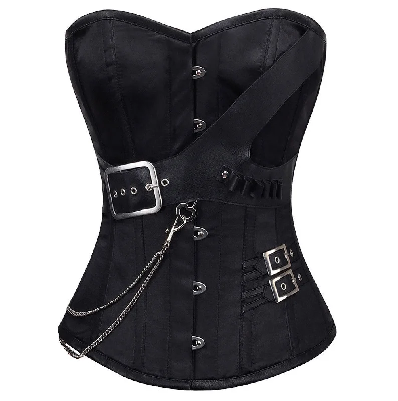 Vintage - style women's bustiers with lace and bowsKarolina Custom Made Corset