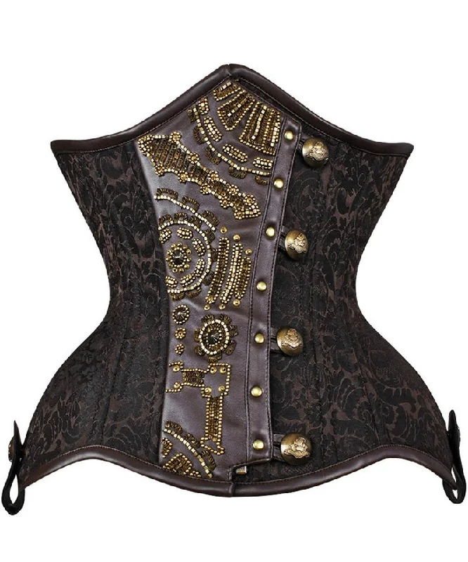 Silk bustiers for a luxurious and smooth feelFricker Curvy Embroidered Waist Trainer in Brocade Silk bustiers for a luxurious and smooth feelFricker Curvy Embroidered Waist Trainer in Brocade