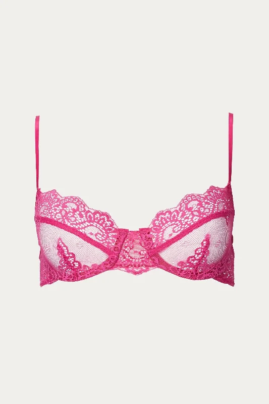 Boudoir Photography Lingerie for WomenBoudoir Photography Lingerie for WomenSo Fine Lace Underwire Bra In Pink Orchid