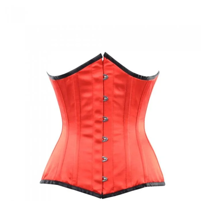 Cotton - blend bustiers for breathabilityTerry Underbust Corset