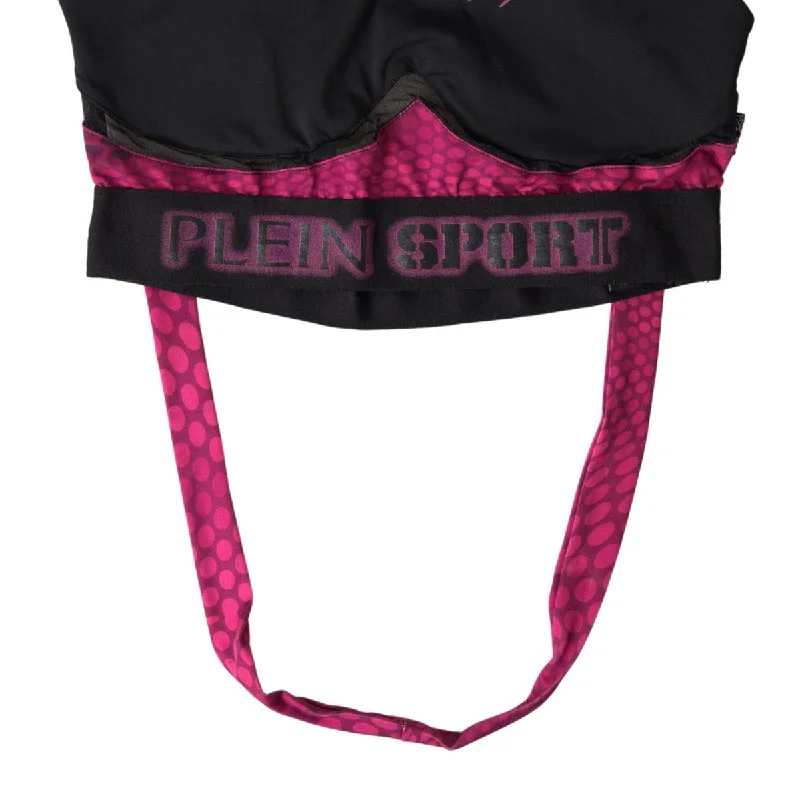 Women's Corset Style LingerieWomen's Corset Style LingeriePlein Sport  pink Logo Athlete Hannah Bra Women's Underwear