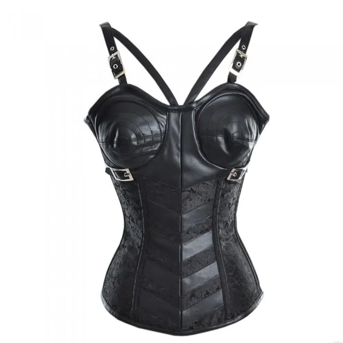 Leather bustiers for a bold and edgy lookMisse Custom Made Corset