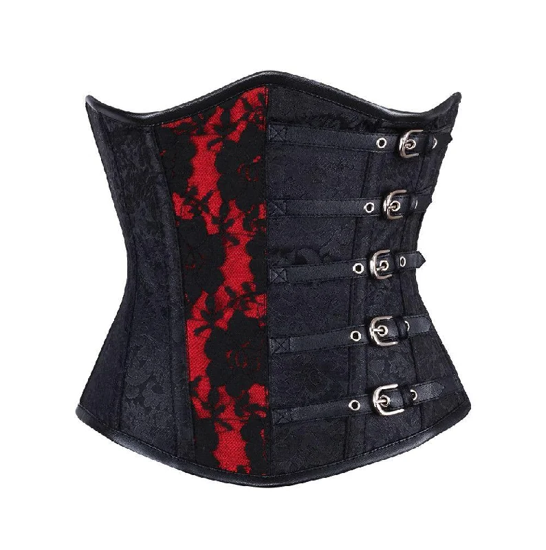 Breathable corsets for all - day wearCorbin Black Gothic Underbust Corset
