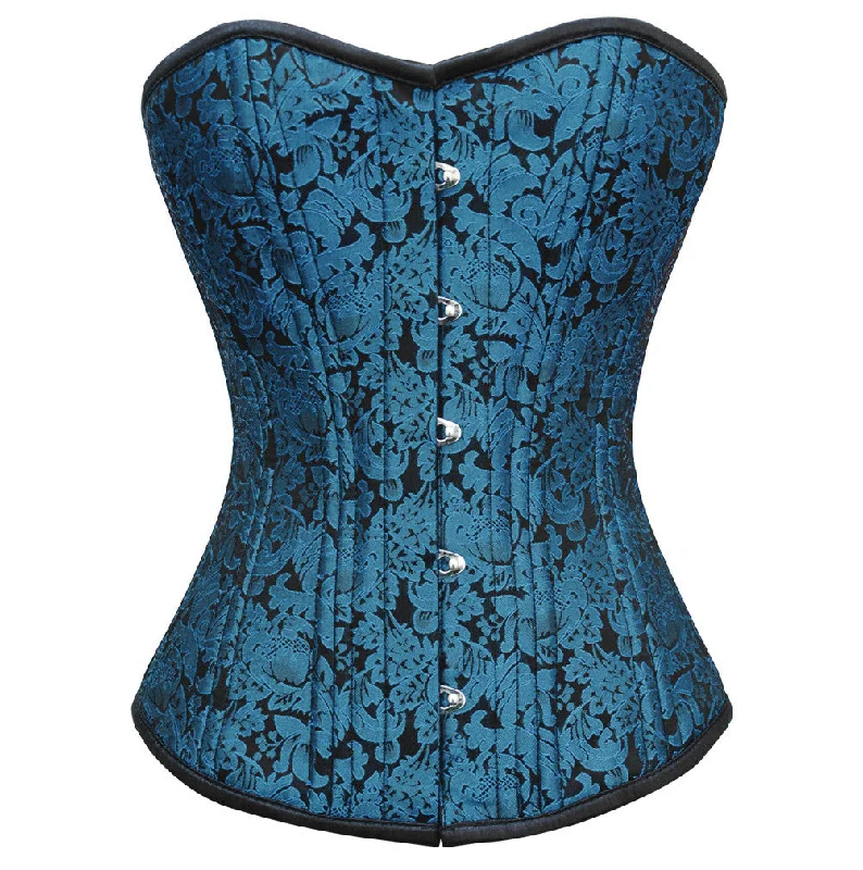 Vintage - style women's bustiers with lace and bowsRyoko Waist Training Corset