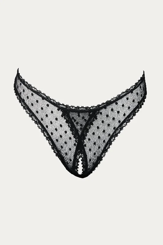 Breathable Bamboo Lingerie for WomenCoucou Lola Coulotte In Black