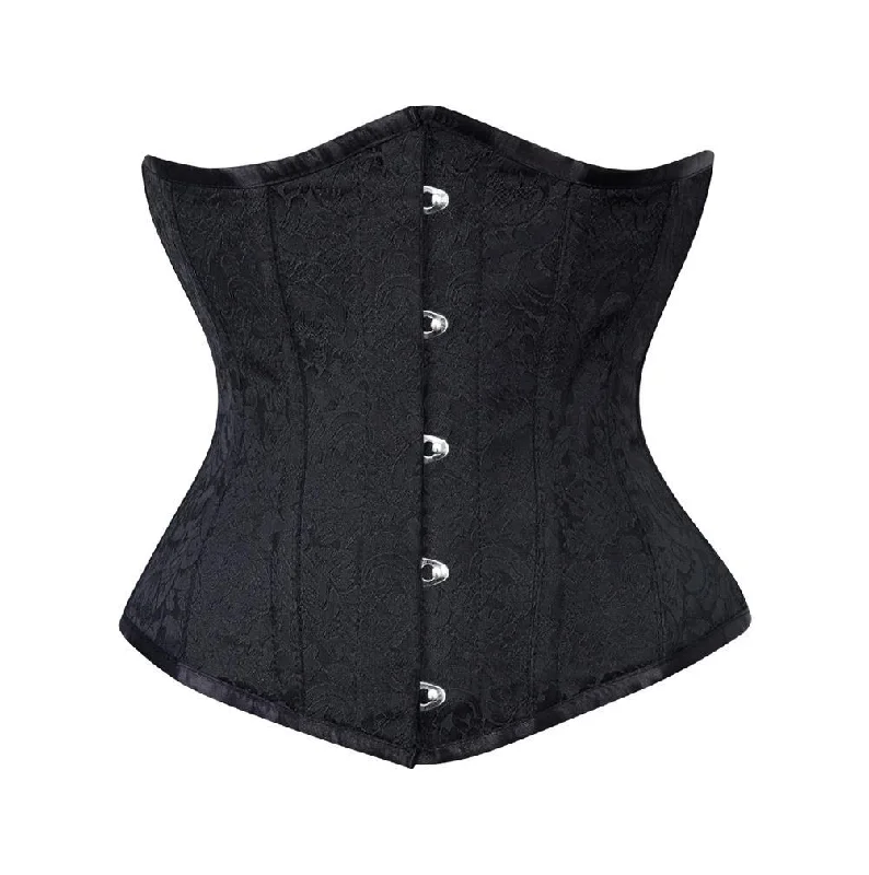 Silk bustiers for a luxurious and smooth feelCuthbert Brocade Underbust Corset
