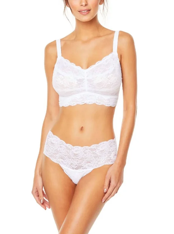 Women's Tummy Control LingerieWomen's Tummy Control LingerieNever Say Never Curvy Sweetie Bralette In White