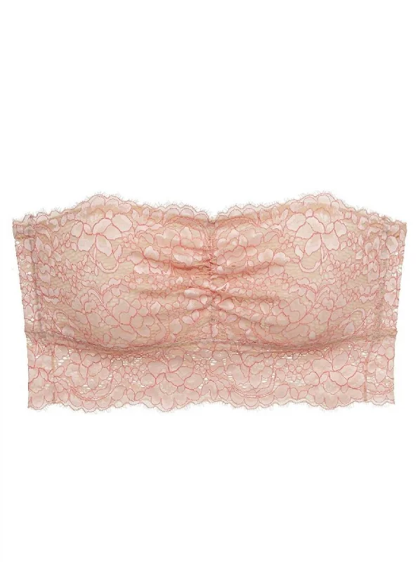 Minimalist Lingerie Styles for WomenPret-A-Porter Lace Bandeau In Rose Dawn/pink Passion